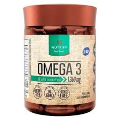 Imagem de Ômega 3 Nutrify 60 Cápsulas, 84g, Sem sabor