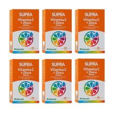 Imagem de Kit 6 Vitamina C + Zinco Supra 60 Cápsulas - Herbamed