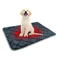 Imagem de Almofada de aquecimento não elétrica para animais de estimação, cobertor térmico para gatos e cães, para animais de estimação, gatos, cães e gatinhos, para ambientes externos e internos