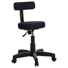 Imagem de Cadeira Mocho Estética Clinica Tatuador Rce Cor Azul Escuro