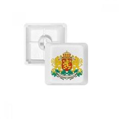 Imagem de Kit de atualização de teclado mecânico PBT teclado mecânico com emblema Nacional Sofia Bulgaria