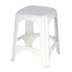 Imagem de Banqueta Plast 45cm Branco Tramontina Niterói