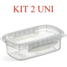 Imagem de Kit 2 Pote Raso Grande Com Trava 230 Ml 234