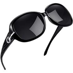 Imagem de Óculos de Sol Feminino Polarizados Joopin Armação Grande óculos Escuros para Mulheres Vintage Senhoras Tons ()