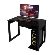 Imagem de Mesa Gamer Com Espaço Para Gabinete Me4161 Tecnomobili Preta