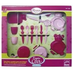 Imagem de Fogao E Cia Panelinhas - Roma Brinquedos - Rosa Roma Jensen
