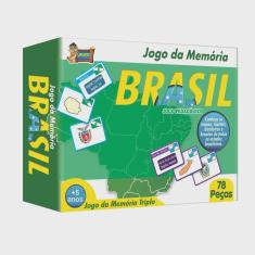 Imagem de Jogo da Memória Pedagógico Triplo Brasil