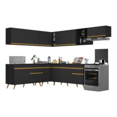 Imagem de Armário Cozinha Completa de Canto Veneza Multimóveis V2068