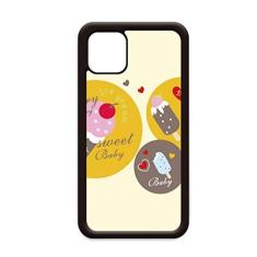Imagem de Cherry Heart picolé doce sorvete para iPhone 12 Pro Max capa para Apple Mini Mobile Case