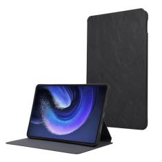 Imagem de Capa resistente compatível com Xiaomi Mi Pad 6/6 Pro 2023 11,2 polegadas, capa protetora dobrável com vários ângulos de visualização capa protetora flip de couro PU à prova de choque, capa fina