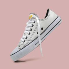 Imagem de Tenis All Couro Feminino Cano Baixo Solado Original Tec222 - Connect S