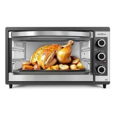 Imagem de Forno Elétrico Dupla Resistência 1500w Britânia 52l 127v BFE55P
