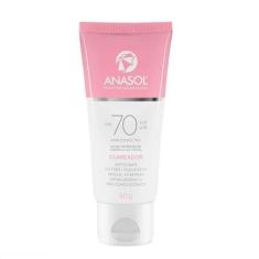 Imagem de Protetor Solar Facial Clareador FPS 70 60g - Anasol, 60g
