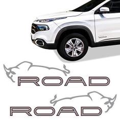 Imagem de Adesivo Lateral Fiat Toro Road 2017/ Emblema Da Porta - Par