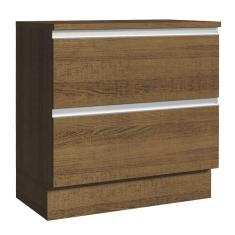 Imagem de Balcão 80 Cm 2 Gavetas Rustic Glamy Madesa
