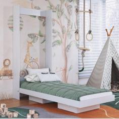 Imagem de Cama Solteiro Articulável Vertical Vancouver para colchões 78x188 cm C