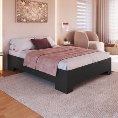 Imagem de Cama Casal Xangai Grafite - Art In Móveis