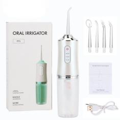 Imagem de Irrigador Oral Limpeza Profunda Bucal Dentes Lingu - DESERT ECOM