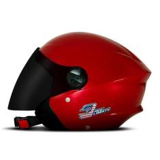 Imagem de Capacete Aberto Pro Tork New Liberty Three Elite Vis. Fumê, 58, VERMEL