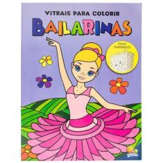 Imagem de Livro - Vitrais para Colorir: Bailarinas