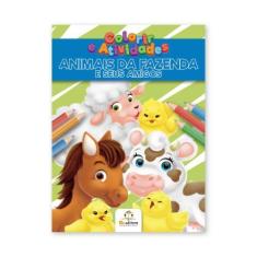 Imagem de Livro - Colorir e Atividades: Animais da fazenda e seus amigos