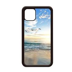 Imagem de Capa Ocean Sand Beach Bird Sea Picture para iPhone 11 Pro Max para Apple Mobile Case Shell