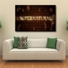 Imagem de Quadro decorativo Supernatural - Séries - Tela em Tecido
