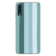 Imagem de Capa Case Capinha Samsung Galaxy A70 Arco Iris Verde Água