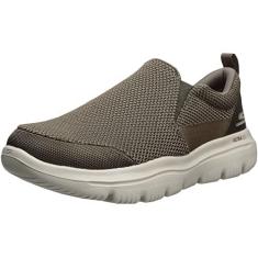 Imagem de Skechers Go Walk Evolution Ultra masculino impecável, Caqui, 41