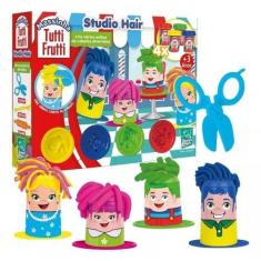 Imagem de Massinha Cortes De Cabelo Maluco Tutti Frutti Studio Hair - Super Toys