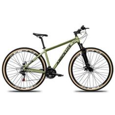 Imagem de Bicicleta Aro MTB 29 Absolute Nero 5 21v Shimano Freio Disco, Oliva, 1
