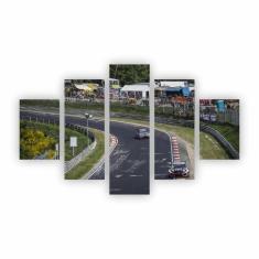 Imagem de Quadro Canvas Pista Corrida Nurburgring Alemanha 110X65Cm