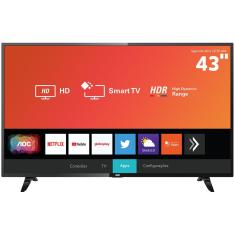 Smart TV LED 43" AOC Full HD HDR 43S5295 3 HDMI