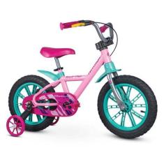 Imagem de Bicicleta Infantil Menina Menino 4 A 6 Anos Aro 14 First Pro Nathor