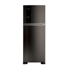 Imagem de Geladeira Brastemp BRM56FE Frost Free Duplex 461 Litros cor Preto Inox