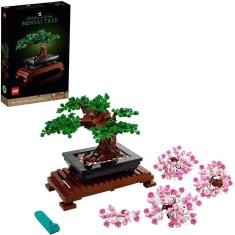 Imagem de Kit de construção de árvore Bonsai LEGO, meditação e exibição, 878 peças