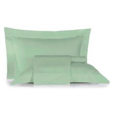 Imagem de Jogo de Cama King Altenburg Algodão Lux 200 Fios Verde