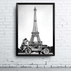 Imagem de Quadro Torre Eiffel A4