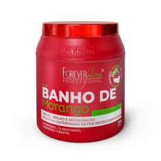 Imagem de Banho De Verniz Forever Liss Morango 1kg
