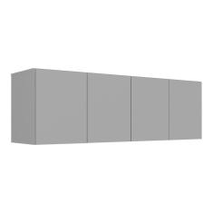 Imagem de Armário De Cozinha Aéreo 4 Portas Multimóveis Mp2156 Grafite Grafite