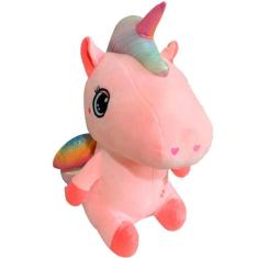 Imagem de Pelúcia Unicórnio Squish Pals 50cm Colecionável Toyng