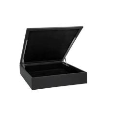 Imagem de Base Baú Physical Sintético Casal 138x188x39cm Ortobom Preto