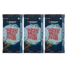 Imagem de 3 Packs MTG Collector Booster Pack Lot MTG Murder at Karlov Manor
