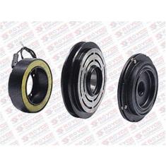 Imagem de CONJUNTO EMBREAGEM COMPRESSOR DENSO 6P148 24V POLIA 1A 142X35X42MM