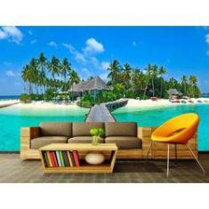 Imagem de Papel de Parede Painel Fotográfico Praia 121 -1,00 X 2,00