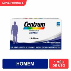Imagem de Multivitamínico Centrum Essentials Homem de A a Zinco com 30 Comprimidos 30 Comprimidos