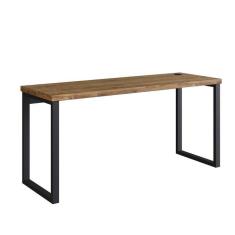 Imagem de Mesa de Escritório Miguel Marrom e Preta