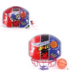 Imagem de Mini Cesta De Basquete Infantil Com Tabela E Bola 21cm - Wellkids