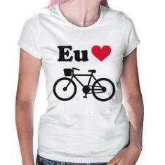 Imagem de Baby Look Eu Amo Bicicleta - Foca Na Moda