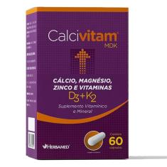 Imagem de Calcivitam 600Mg 60 Cápsulas - Herbamed